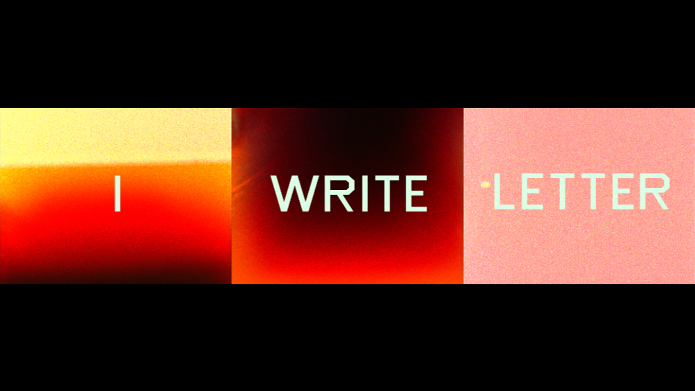 I Write Letter