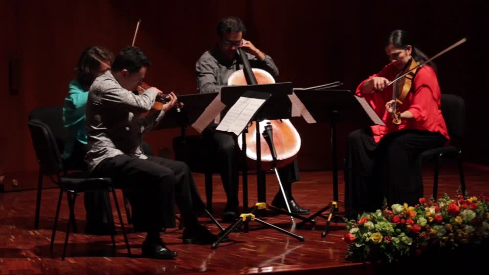 Before the audience