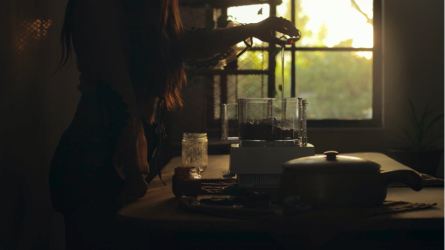 Baking at Golden Hour